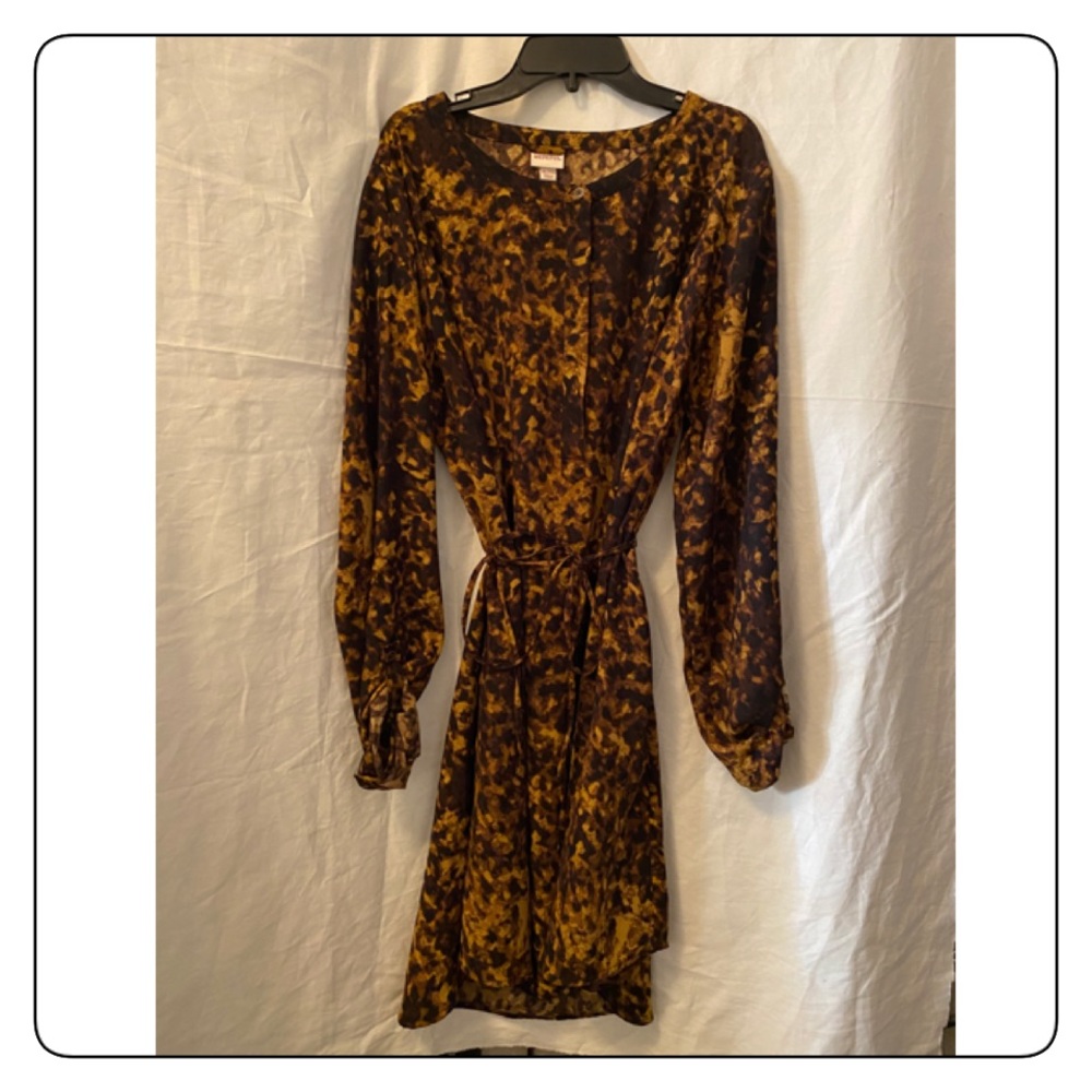 2/$15*️⃣ Merona XXL Dress Leopard Style Print